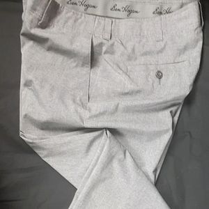 Men's Ben Hogan Grey Fit Dress Pants